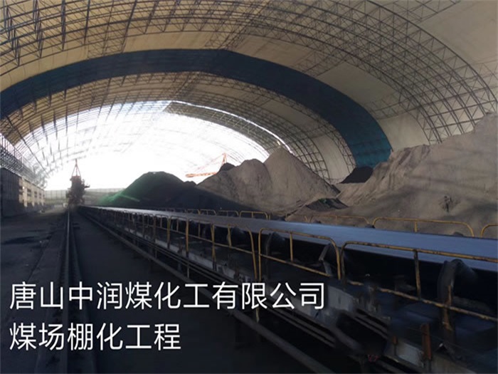 天津中潤煤化工有限公司煤場棚化工程